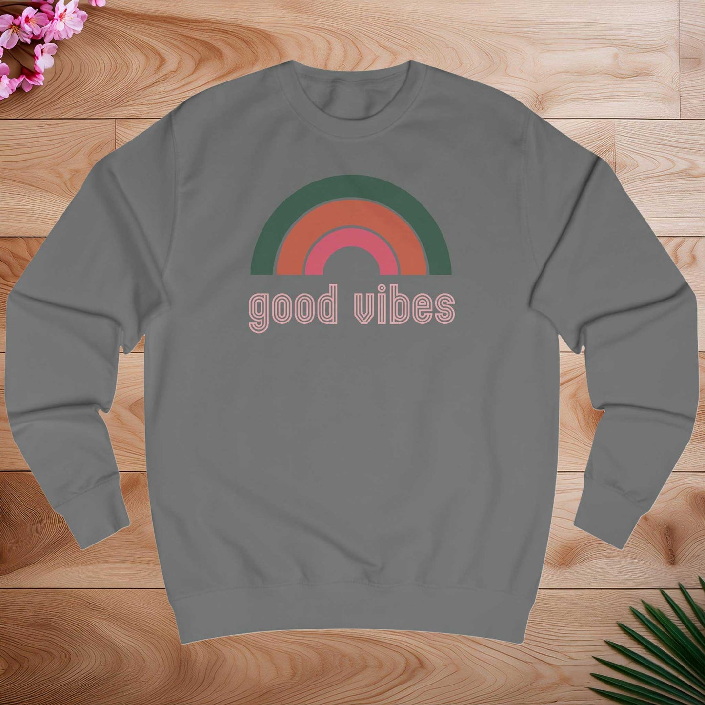 good vibes Bluza bez kaptura