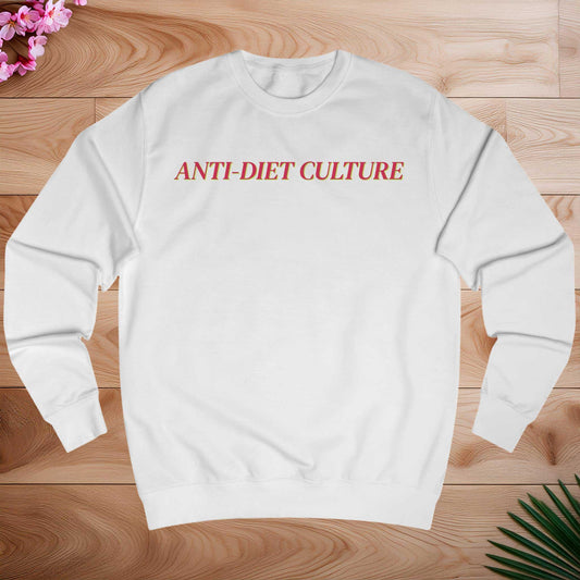 Anti-diet culture Bluza bez kaptura